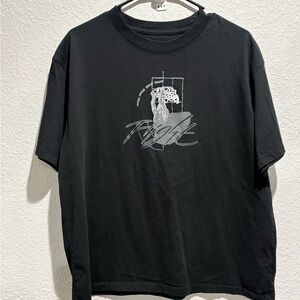 Air Jordan Black Womens Shirt Size‎ Large Loose Fit